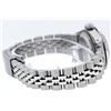 Image 4 : Rolex Ladies Stainless Steel 26MM Slate Grey String Diamond Lugs Datejust Wristw