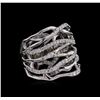 0.83 ctw Diamond Ring - 14KT White Gold