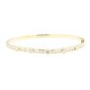 Image 1 : 1.35 ctw Diamond Bangle Bracelet - 18KT Yellow Gold