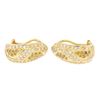 Image 5 : 18k Yellow Gold 1.74 ctw F & Fancy Yellow VS1 Diamond Cuff Earrings