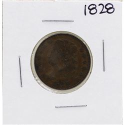 1826 13 Stars Draped Bust Half Cent Coin