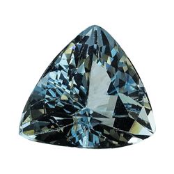 3.13 ct.Natural Trilliant Cut Aquamarine