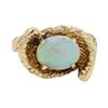 Image 1 : 2.5 ctw Opal Ring - 14KT Yellow Gold