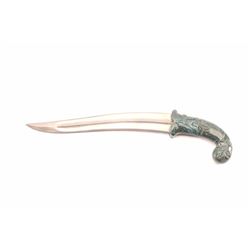 SUMLS-52 DAGGER WITH CARVED JADE GRIP