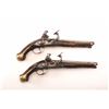 Image 1 : 19LK-3 HI ART ITALIAN PAIR FLINTLOCK SNAPHANCES