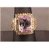 Image 1 : 19RPS-44 KUNZITE & DIAMOND RING