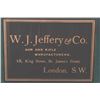 Image 8 : 19IS-1 WJ JEFFREY DOUBLE RIFLE #3834