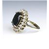 Image 3 : 19CAI-2 SAPPHIRE & DIAMOND RING