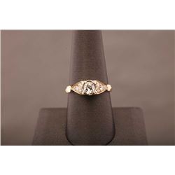 19RPS-19 VINTAGE DIAMOND RING