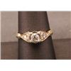 Image 2 : 19RPS-19 VINTAGE DIAMOND RING