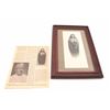 Image 1 : 19KZ-1 FRAMED PHOTGRAPH OF JOSEPHINE EARP