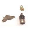 Image 1 : 19KZ-27 ENGRAVED PEWTER FLASK