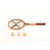 Image 1 : 19KC-45 ANTIQUE TENNIS RACKET/AWARDS