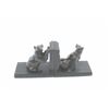 Image 2 : 19KI-3 BRONZE BOOK ENDS