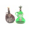 Image 2 : 19KZ-17 LOT OF TWO ANTIQUE GLASS BOTTLES