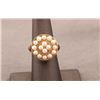 Image 2 : 19RPS-28 PEARL& SAPPHIRE RING
