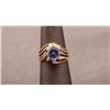 Image 2 : 19RPS-40 SAPPHIRE & DIAMOND RING