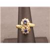 Image 2 : 19RPS-29 SAPPHIRE & DIAMOND RING