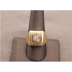 19RPS-36 MANS DIAMOND RING