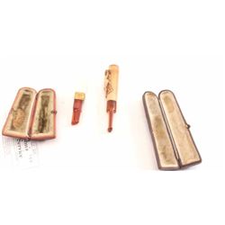 19KZ-24 LOT OF TWO CIGAR HOLDER