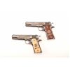 Image 1 : 19KC-308 PAIR OF COLT WWI COMM. MDL 1911