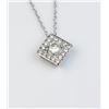 Image 3 : 19CAI-39 "IDEAL CUT DIAMOND PENDANT