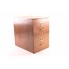 Image 2 : 19KC-3 OAK 2 DRAWER FILE