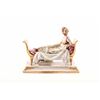 Image 2 : 19KC-32 PORCELAIN OF LADY ON DIVAN