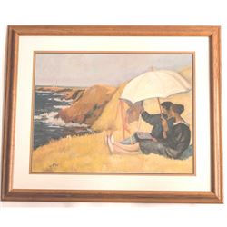 19IE-6 FRAMED PRINT