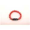 Image 1 : 19RPS-56 CORAL & AGATE BRACELET