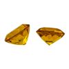 Image 2 : 11.05 ctw.Natural Round Cut Citrine Quartz Parcel of Two