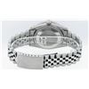 Image 6 : Rolex Mens Stainless Steel Diamond Lugs MOP Diamond & Sapphire Datejust Wristwat