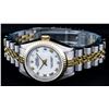 Image 2 : Rolex Ladies 2 Tone 14K Yellow Gold & Stainless Steel White Roman 26MM Datejust