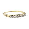 Image 1 : 0.10 ctw Diamond Ring - 14KT Yellow Gold
