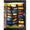 Image 3 : OFFICIAL MATCH BOX COLLECTOR'S CASE W/ TOY CARS