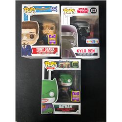 POP! FUNKO VINYL FIGURES LOT