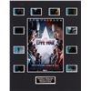 Image 1 : "Captain America: Civil War" LE 8x10 Custom Matted Original Film / Movie Cell Display