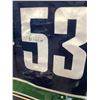 Image 2 : Bo Horvat Signed Vancouver Canucks Custom Framed Jersey (JSA COA)