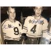 Image 2 : TRIPLE SIGNED HOCKEY FRAMED HOCKEY PHOTO (GORDIE HOWE/ JEAN BELIVEAU/ BOBBY HULL) PSA COA