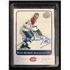 Image 1 : HENRI RICHARD GREATS OF THE GAME SIGNED HOCKEY CARD