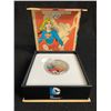 Image 1 : CANADA 10 DOLLARS 2015 SUPERGIRL STRENGTH COLORIZED FINE SILVER COIN