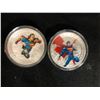Image 1 : SUPERMAN COLORIZED COIN LOT ($20 & $30 DOLLARS)