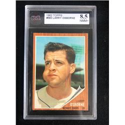 1962 TOPPS #583 LARRY OSBORNE (8.5 NMM+)