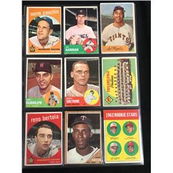 1950-60's BASEBALL CARD LOT