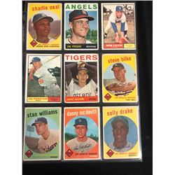 1950-60's BASEBALL CARD LOT