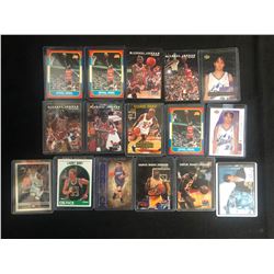 BASKETBALL STARS CARD LOT (JORDAN/ BIRD...)