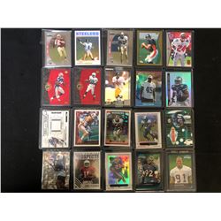 FOOTBALL TRADING CARD LOT (INCLUDES ROOKIES)