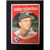 Image 1 : 1959 TOPPS #76 BOBBY RICHARDSON