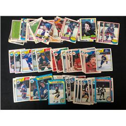 HOCKEY TRADING CARDS LOT (VARIOUS YEARS)