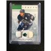 Image 1 : TREVOR LINDEN ARTIFACTS JERSEY PATCH HOCKEY CARD (70/75)